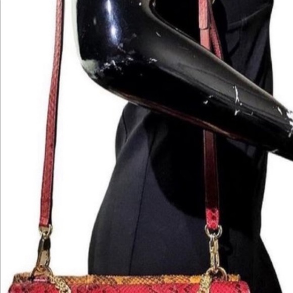 GUCCI/Thiara/Red & Cognac/Envelope/Bag/NWT - Picture 8 of 8